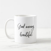 Gutenmorgen schön kaffeetasse (Links)