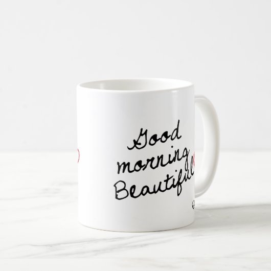 Gutenmorgen schön! kaffeetasse (VorderseiteRechts)