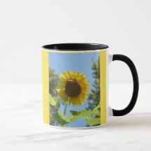 Gutenmorgen-Sonnenblume-Tasse