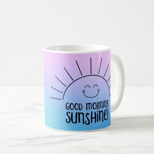 Gutenmorgen, Sonnenschein! Kaffeetasse (VorderseiteRechts)