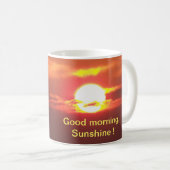 Gutenmorgen-Sonnenschein Kaffeetasse (VorderseiteRechts)