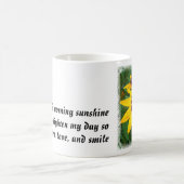 Gutenmorgen-Sonnenschein Kaffeetasse (Mittel)