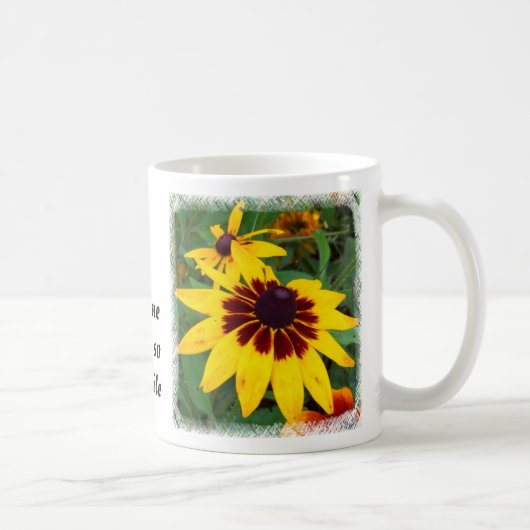 Gutenmorgen-Sonnenschein Kaffeetasse (Rechts)