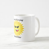 Gutenmorgen-Sonnenschein-Kaffeetasse Kaffeetasse (VorderseiteRechts)