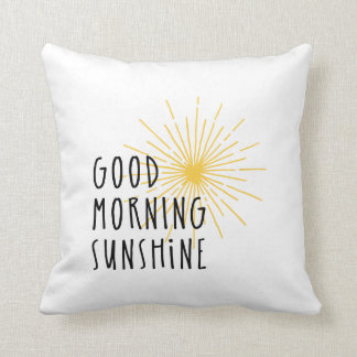 Gutenmorgen-Sonnenschein Kissen