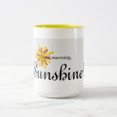Gutenmorgen, Sonnenschein! Tasse (Mittel)