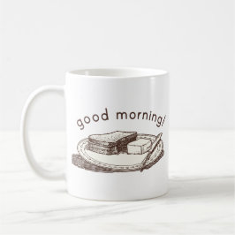 Gutenmorgen-Toast Kaffeetasse