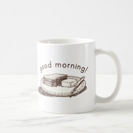 Gutenmorgen-Toast Kaffeetasse