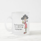 GutenmorgenOxymoron Mattglastasse (Links)