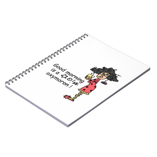 GutenmorgenOxymoron Notizblock (Linke Seite)