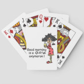GutenmorgenOxymoron Spielkarten (Rückseite)