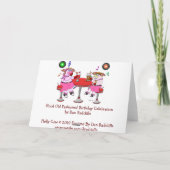 Guter altmodischer Geburtstag Karte (Rückseite)