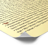 Güter, an die ich nicht glaube poster (Ecke)