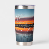 Guter Arbeitsteig Sonnenuntergang Thermobecher (Links)