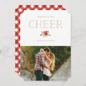 Guter Beifall Feiertagskarte (Vorne/Hinten)