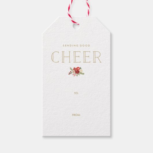 Guter Beifall Geschenkanhänger (Vorderseite)
