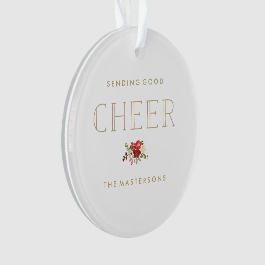 Guter Beifall Ornament (Vorderseite)