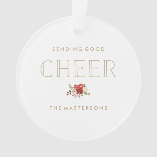 Guter Beifall Ornament (Vorderseite)