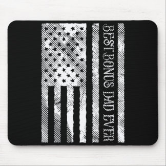 Guter Bonus-Vater Flagge Vintage Patriot Stiefvate Mousepad