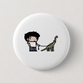 Guter Brachiosaurus Button (Vorderseite)