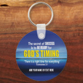 GÜTER - Christliches Zitat Schlüsselanhänger (Vorderseite)