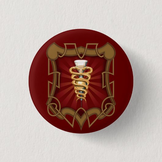 Guter Doktor Badge Button (Vorderseite)
