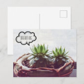 Guter Dream Big Satz Postkarte (Vorne/Hinten)