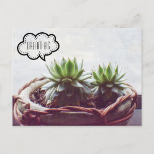 Guter Dream Big Satz Postkarte