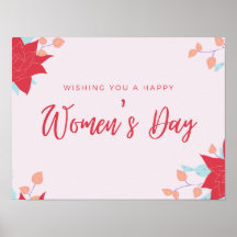 Guter Frauentag pink