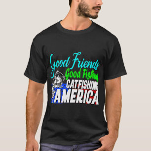 Guter Freund Gutes Fischen T-Shirt