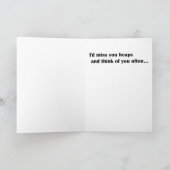 Guter Freund Karte (Innenseite)