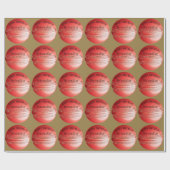 Guter Geburtsdatum für den Namen des Baller "Custo Geschenkpapier (Flach)