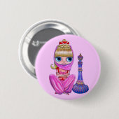 Guter Geist-Knopf Button (Vorne & Hinten)