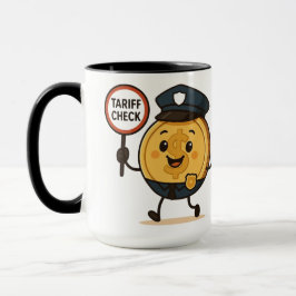 Guter Gold Cartoon Dollar-Münztarif Karo Tasse