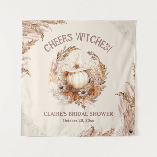 Guter Hexengebirge - Hintergrund des Brautparty Wandteppich (Vorderseite)