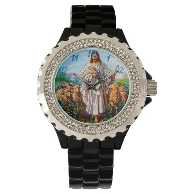 Guter Hirte Armbanduhr (Vorderseite)