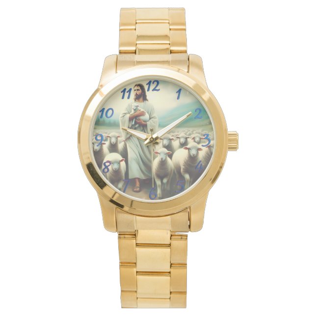 Guter Hirte Armbanduhr (Vorderseite)