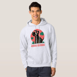 Guter Hund Retro-Hunde-Kunst Hoodie