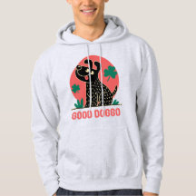 Guter Hund Retro-Hunde-Kunst