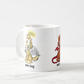 Guter Hund, schlechte HundeTasse Kaffeetasse (Vorderseite Links)