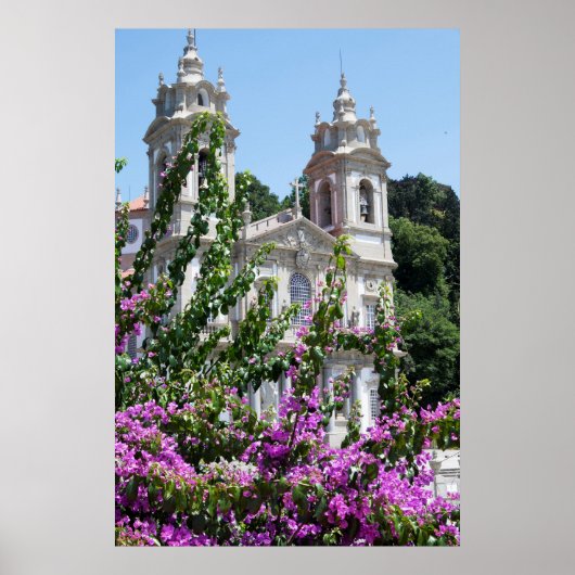Guter Jesus der Bergskirche Poster (Vorne)