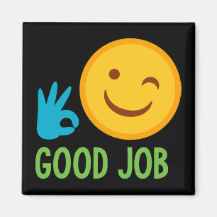 Guter Job Emoji Magnet
