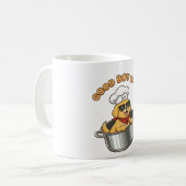 Guter Junge Chef Kochender Hund Kaffeetasse (Vorderseite Links)