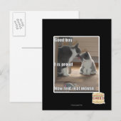 Guter Junge Postkarte (Vorne/Hinten)