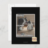 Guter Junge Postkarte (Vorne/Hinten)