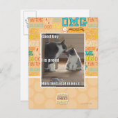 Guter Junge Postkarte (Vorne/Hinten)