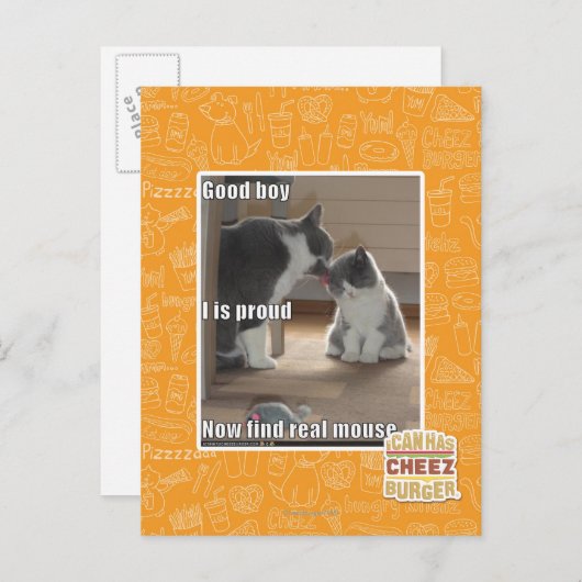 Guter Junge Postkarte (Vorne/Hinten)