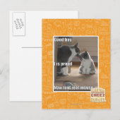 guter Junge Postkarte (Vorne/Hinten)