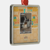 Guter Junge Silbernes Ornament (Rechts)