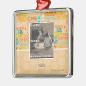 Guter Junge Silbernes Ornament (Links)